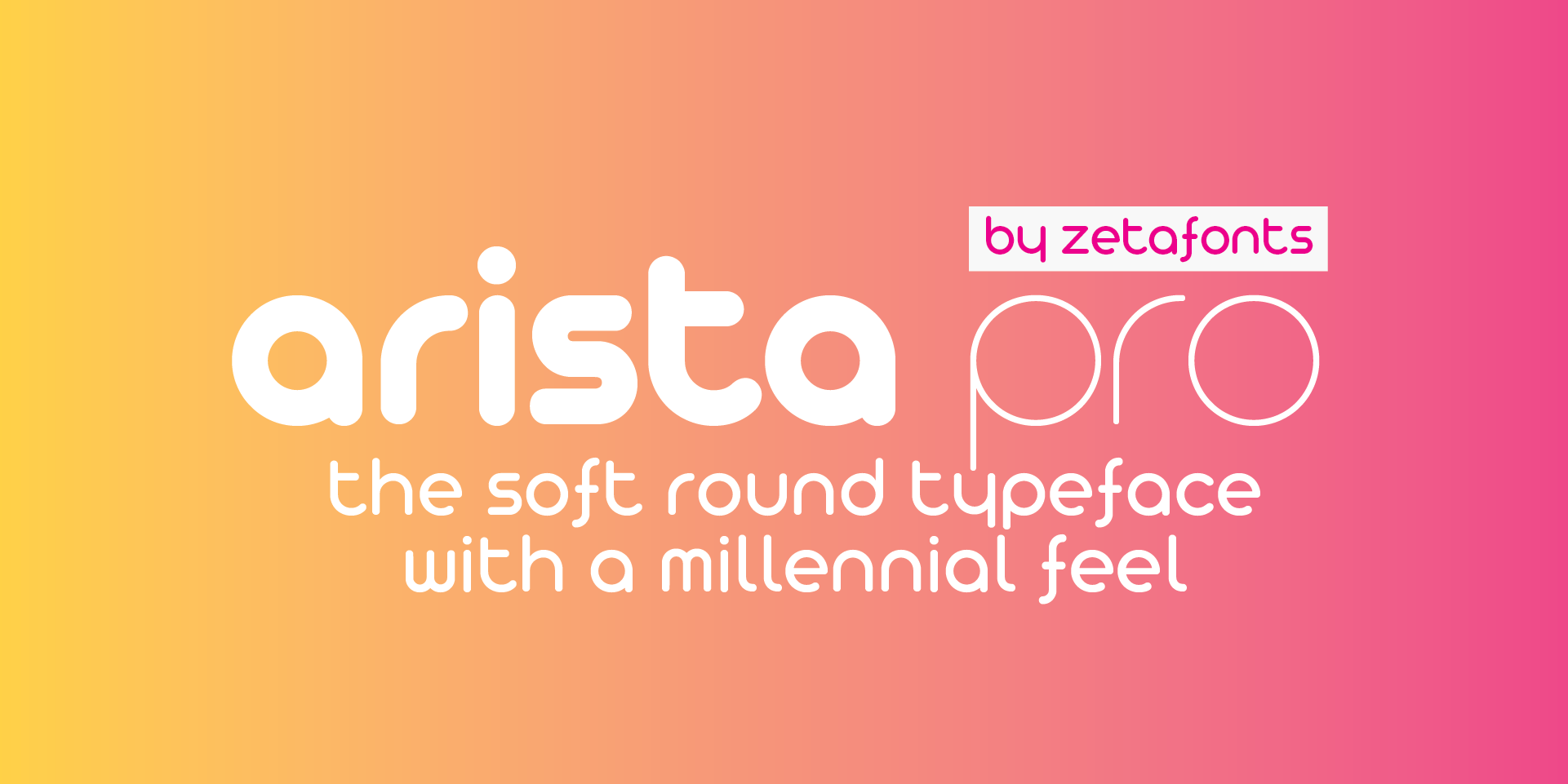 Arista Pro Typeface By Zetafonts