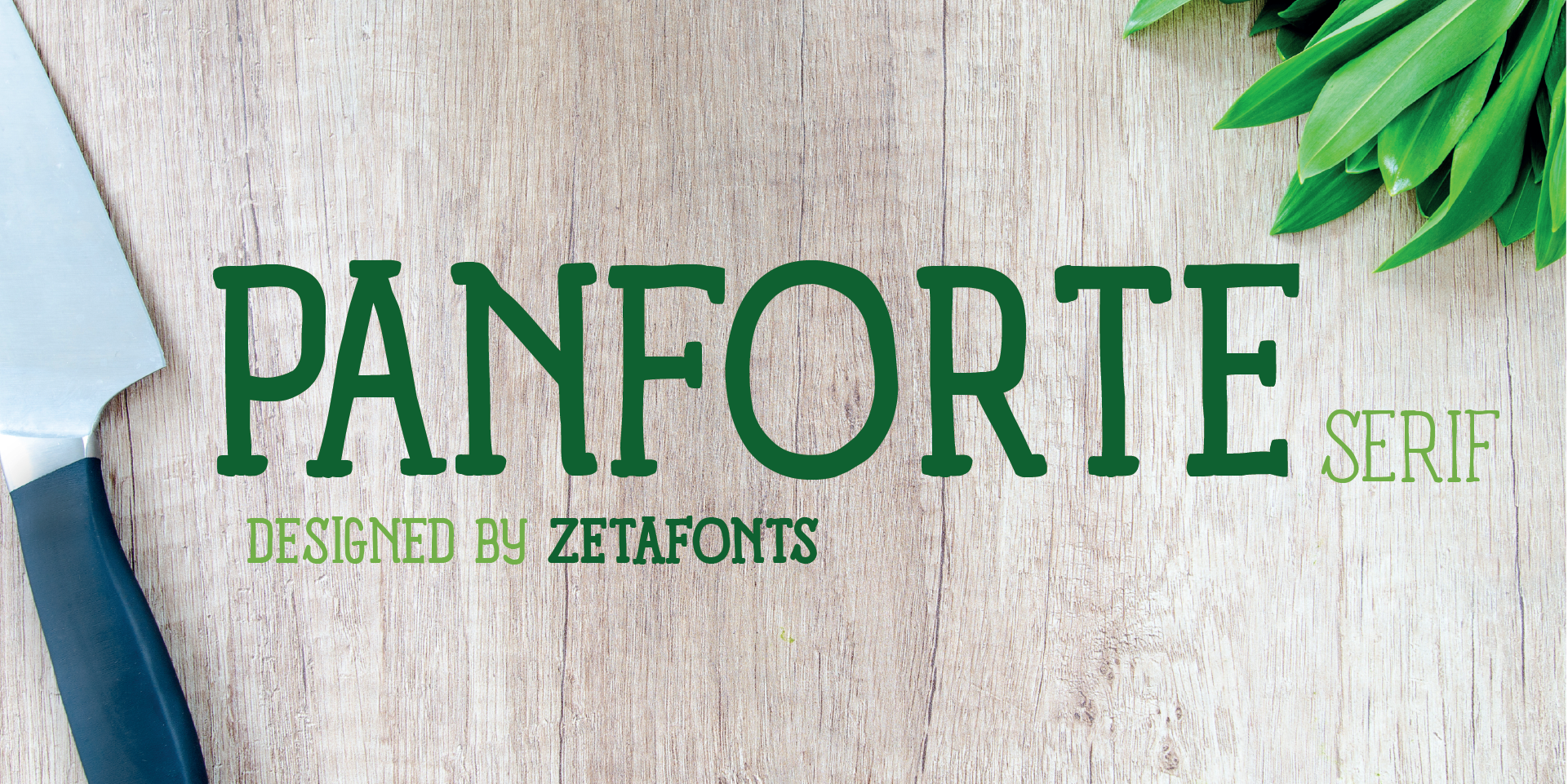 Panforte Serif Typeface By Zetafonts