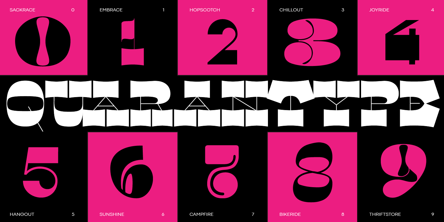 Quarantype Typeface By Zetafonts