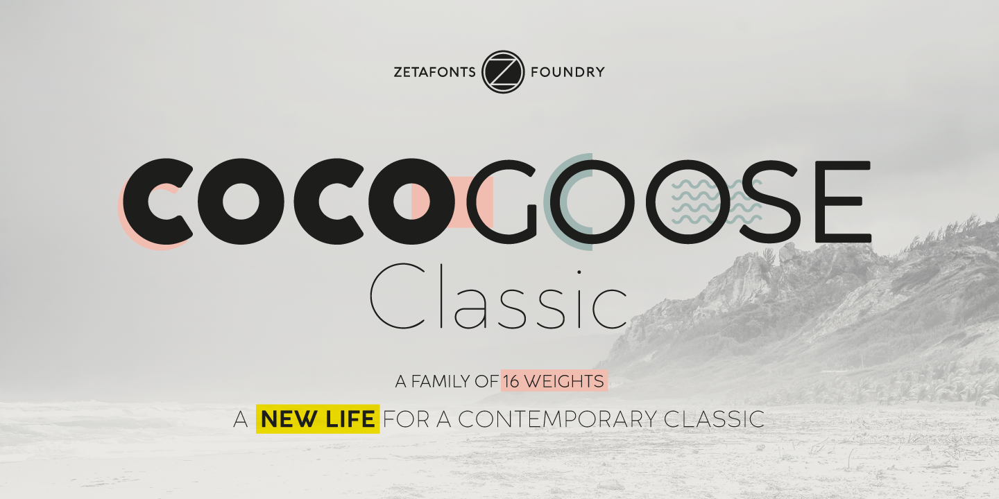 Cocogoose Classic Typeface By Zetafonts