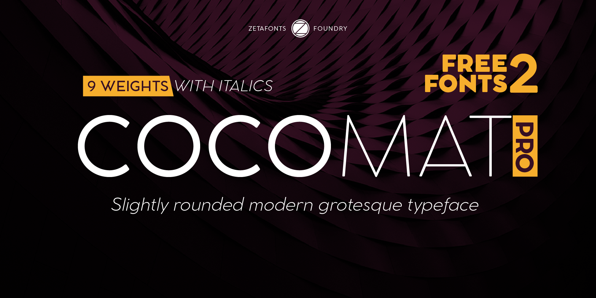Cocomat Pro Typeface By Zetafonts
