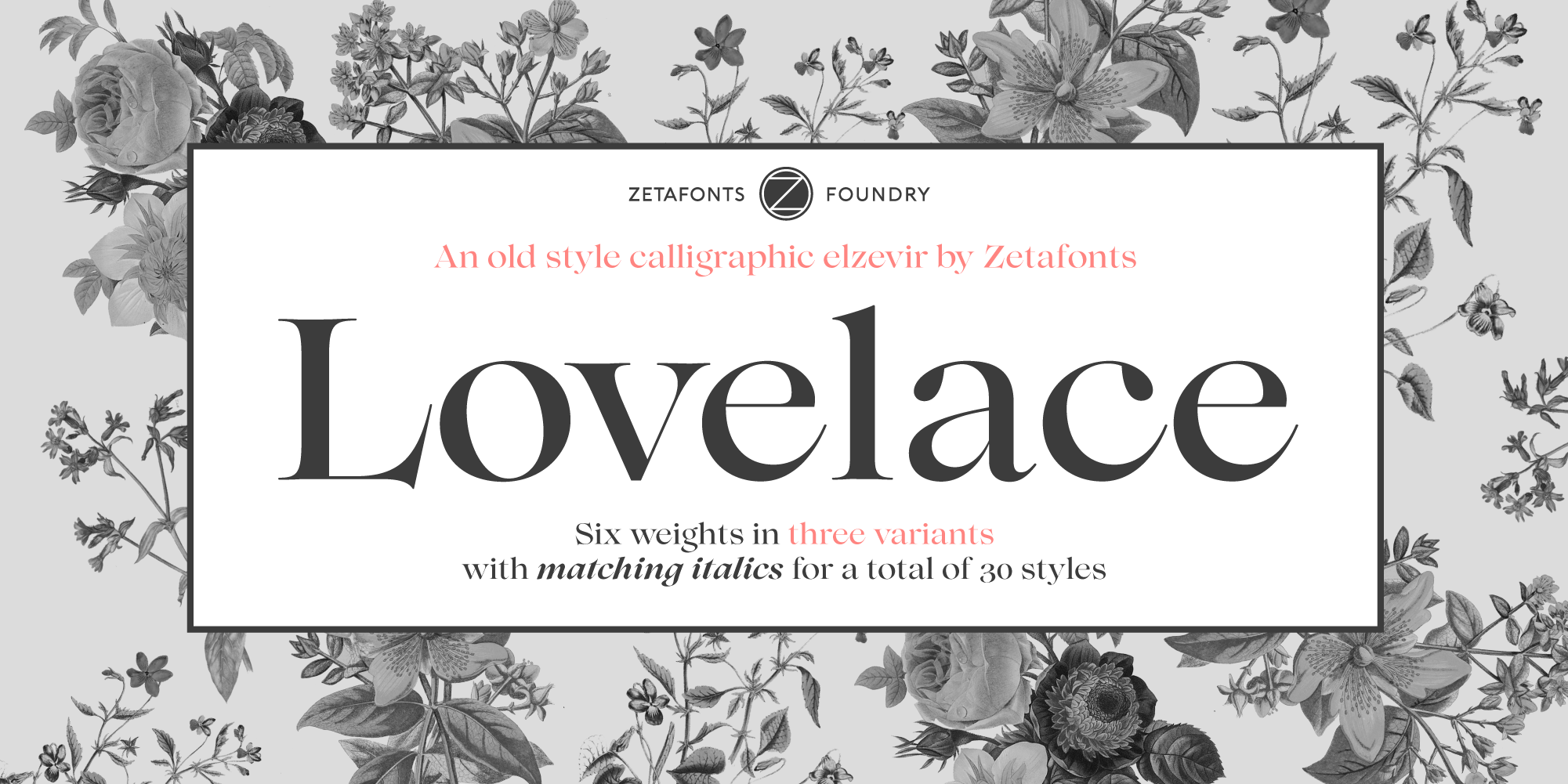 Lovelace Typeface By Zetafonts